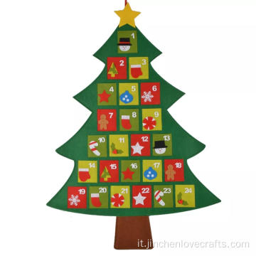 Dispositivo del conto alla rovescia dell&#39;albero di Natale Decorazione murale